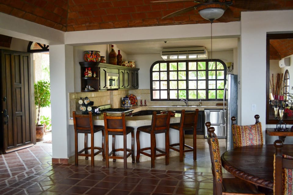 Premium Villa, 5 Bedrooms, Ocean View | Private kitchen | Full-size fridge, microwave, oven, stovetop