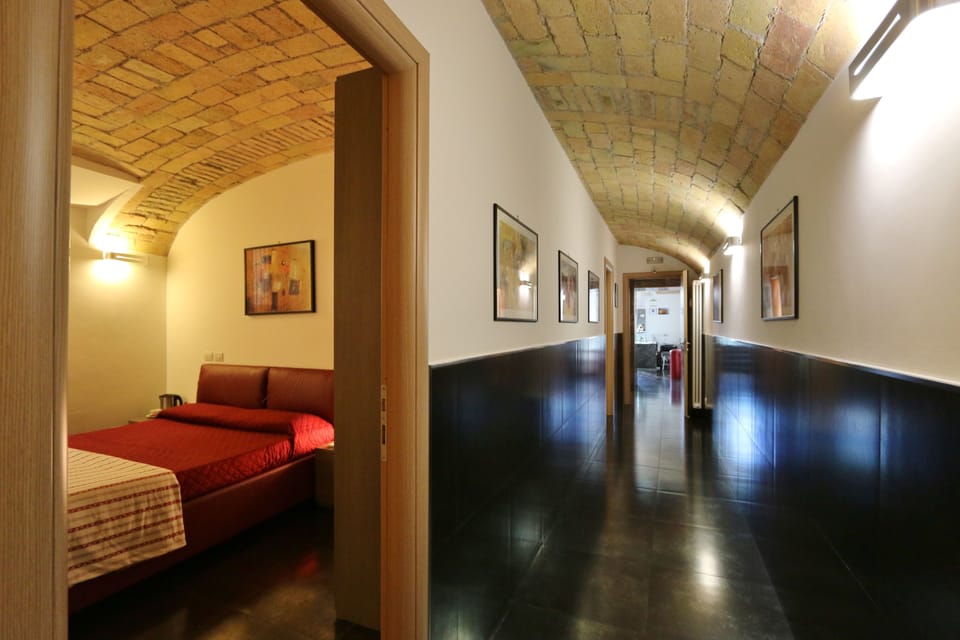 Interior entrance