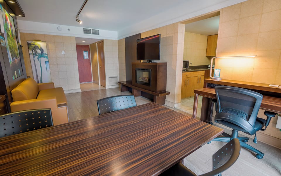 Superior Room, 2 Queen Murphy Beds, Kitchenette | Premium bedding, memory foam beds, in-room safe, desk