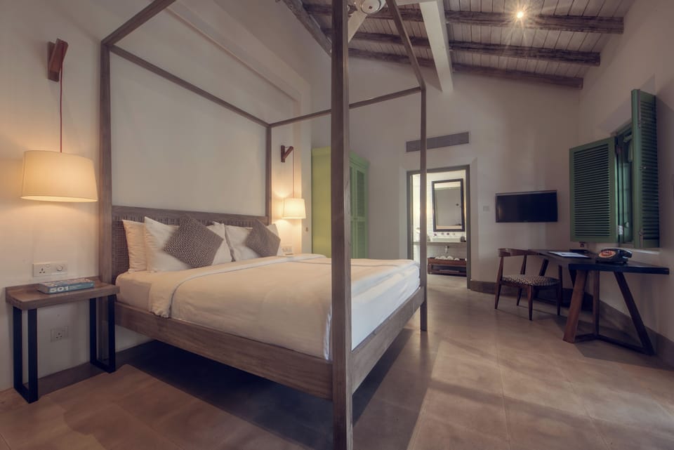 Bazaar King Bedroom | Minibar, in-room safe, desk, iron/ironing board (on request)