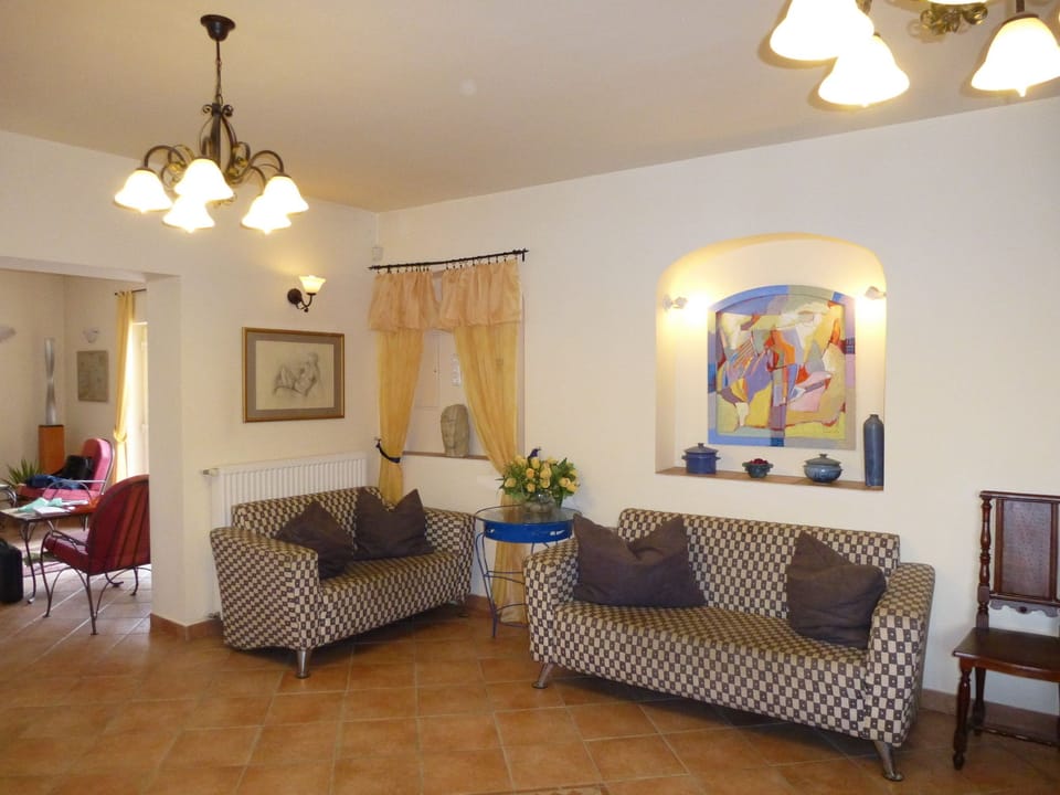 Lobby sitting area