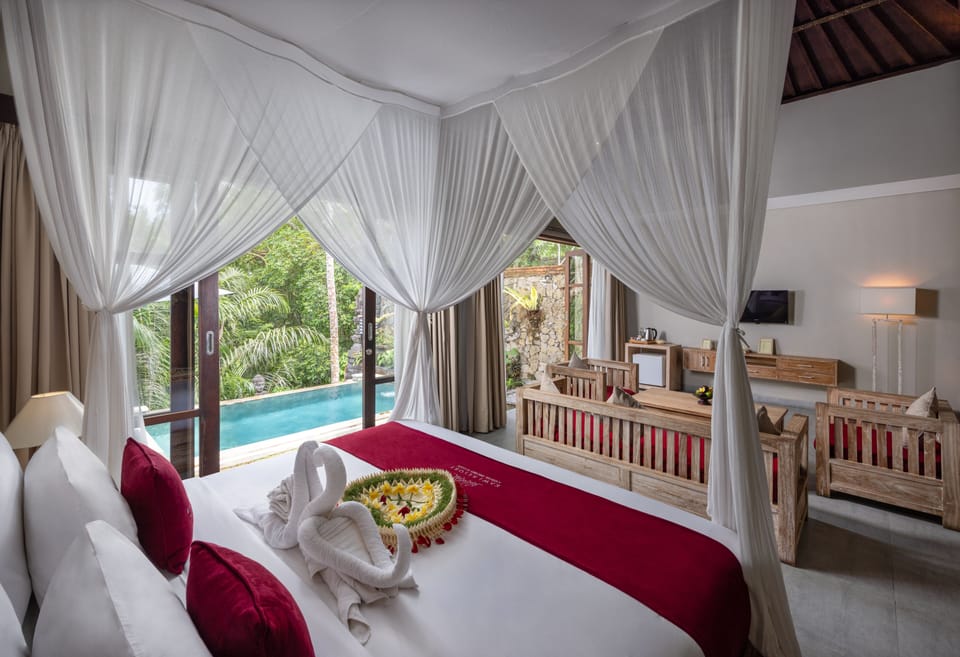 Villa, 1 Bedroom, Private Pool (with Daily Afternoon Tea) | Egyptian cotton sheets, premium bedding, down comforters, pillowtop beds