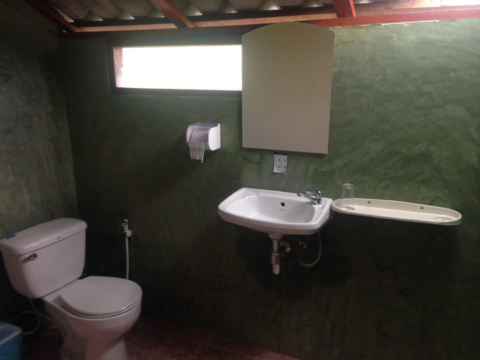 Family Villa | Bathroom | Shower, free toiletries, towels