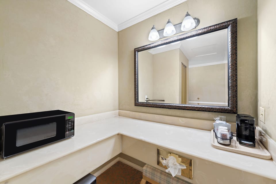 Premium bedding, blackout drapes, iron/ironing board, free WiFi