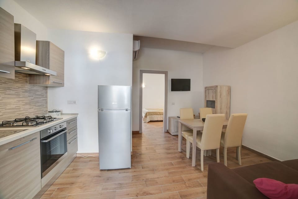 Fridge, electric kettle