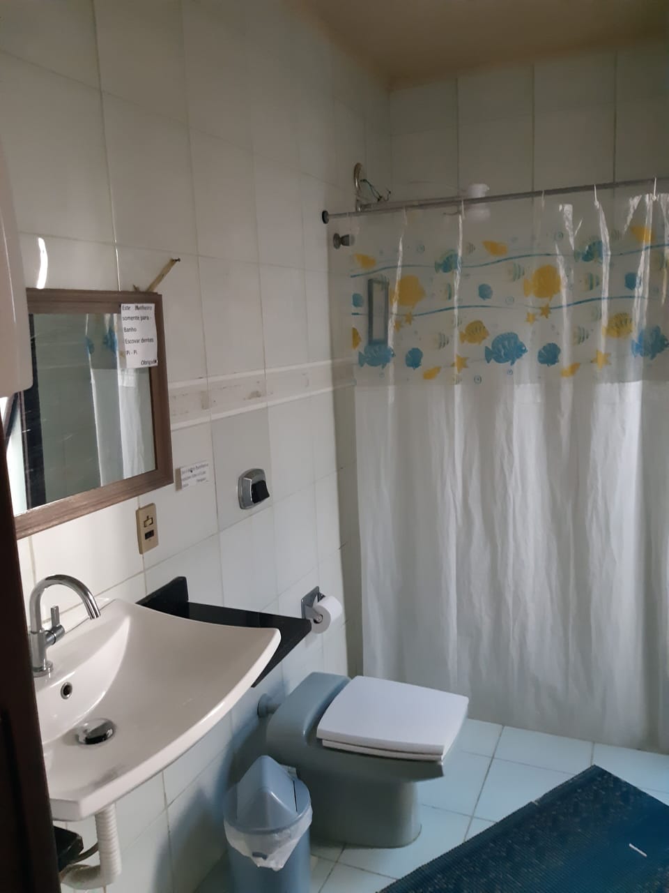 Shower, towels