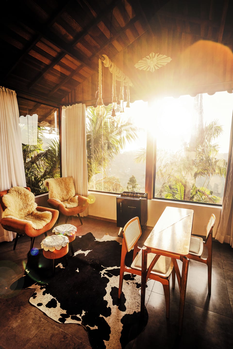 Panoramic Chalet | Living area | Foosball, table tennis