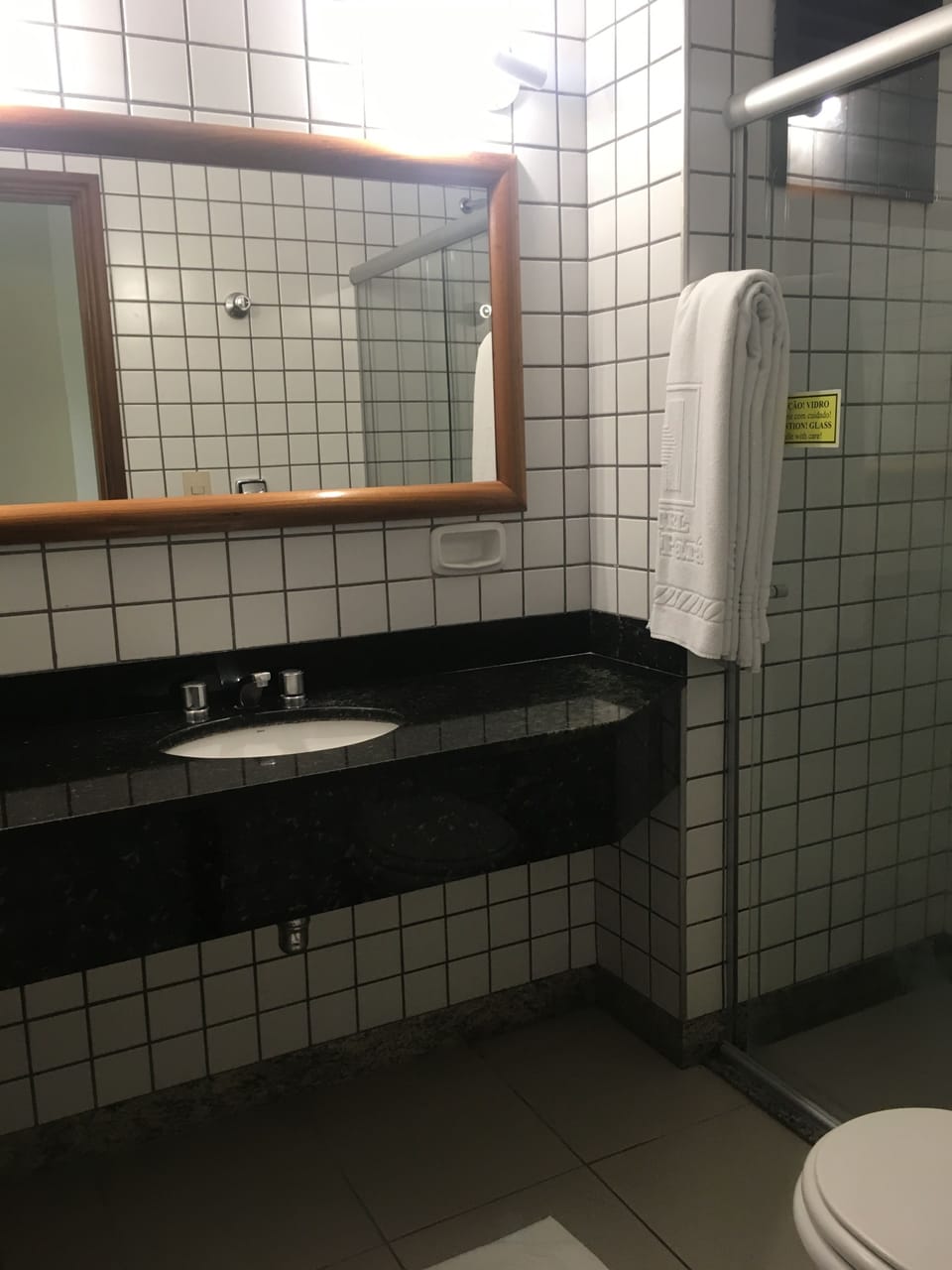 Shower, towels