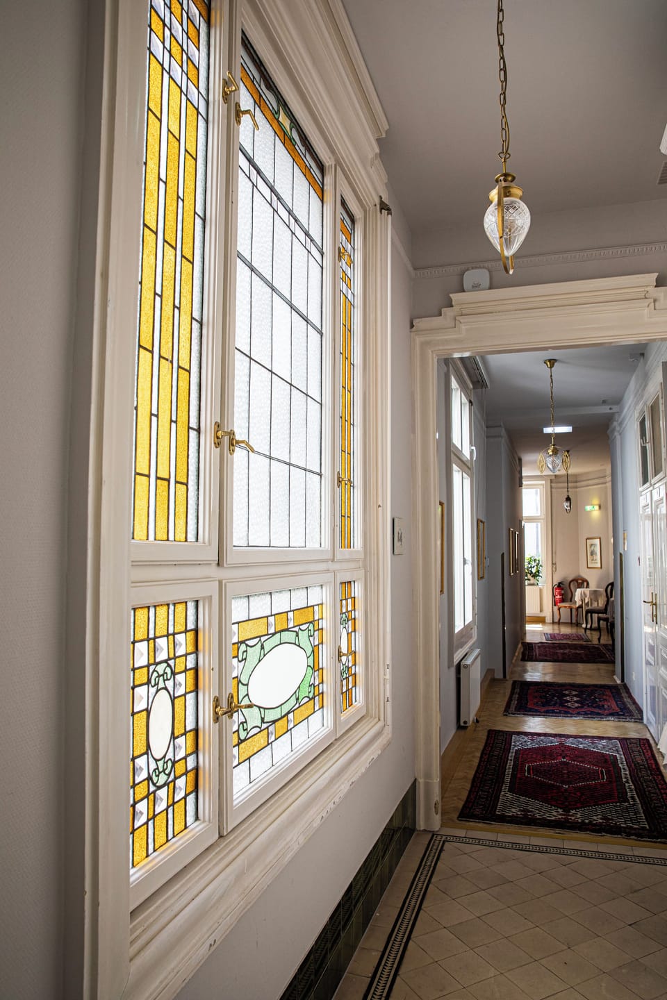 Interior entrance