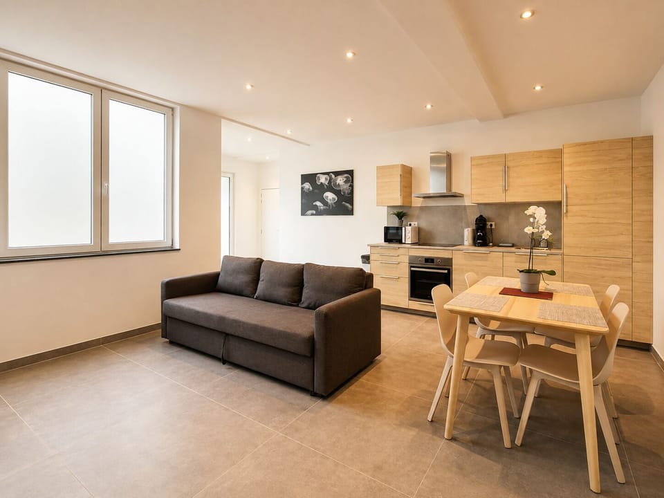 Apartment, 1 Bedroom, Terrace | Premium bedding, soundproofing, iron/ironing board, WiFi (free)