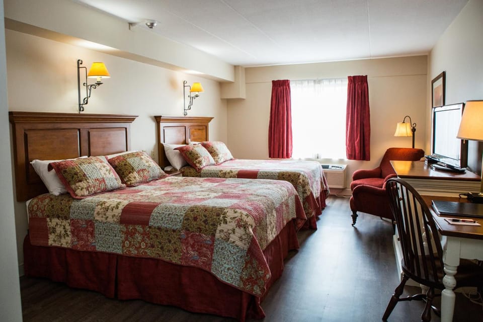 Premium bedding, pillowtop beds, individually decorated