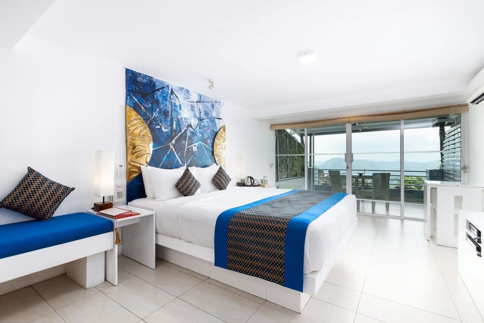 Superior Mountain View Room with Balcony - 10% off on Cocktails & Selected Wines, Steam Room & Sauna | Premium bedding, minibar, in-room safe, individually decorated