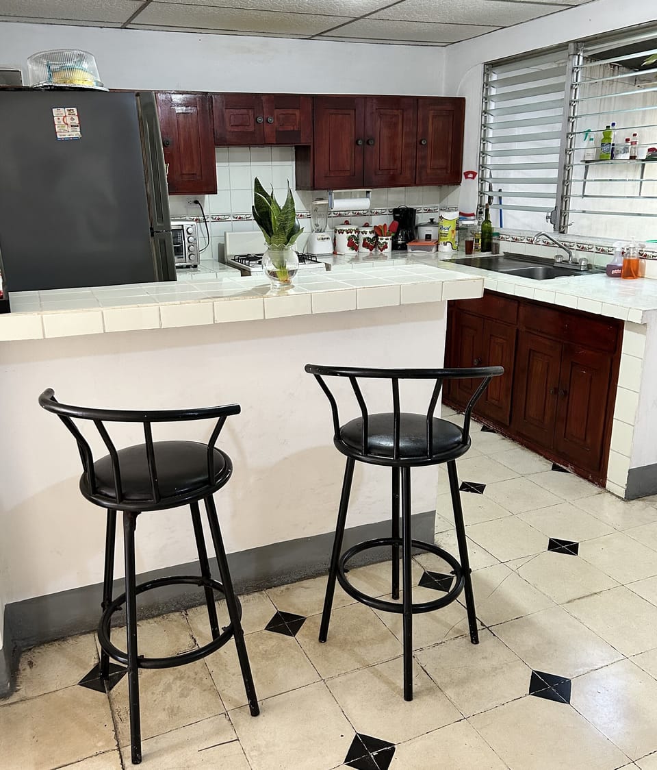 Fridge, microwave, toaster, rice cooker