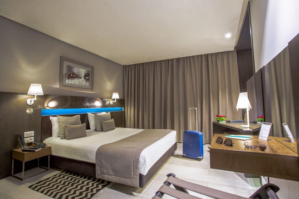 Premium bedding, minibar, in-room safe, blackout drapes