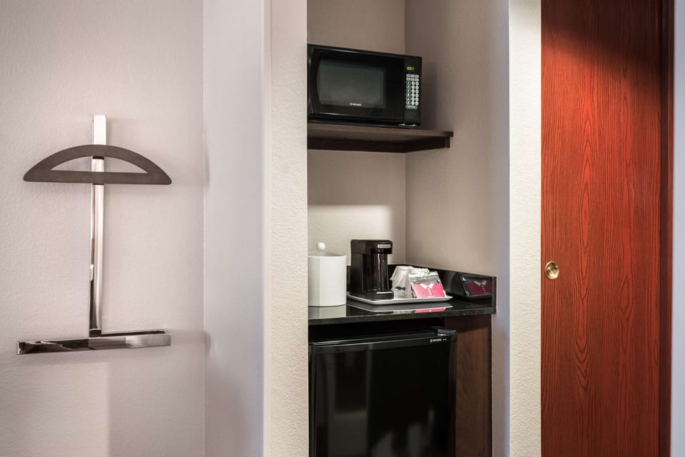 In-room safe, blackout drapes, iron/ironing board