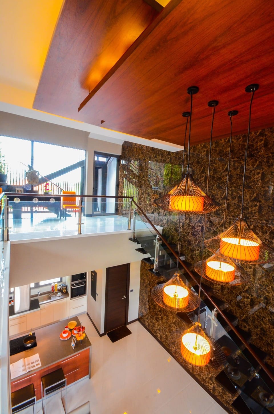 Family Villa | Living area | 32-inch flat-screen TV with cable channels, TV, DVD player