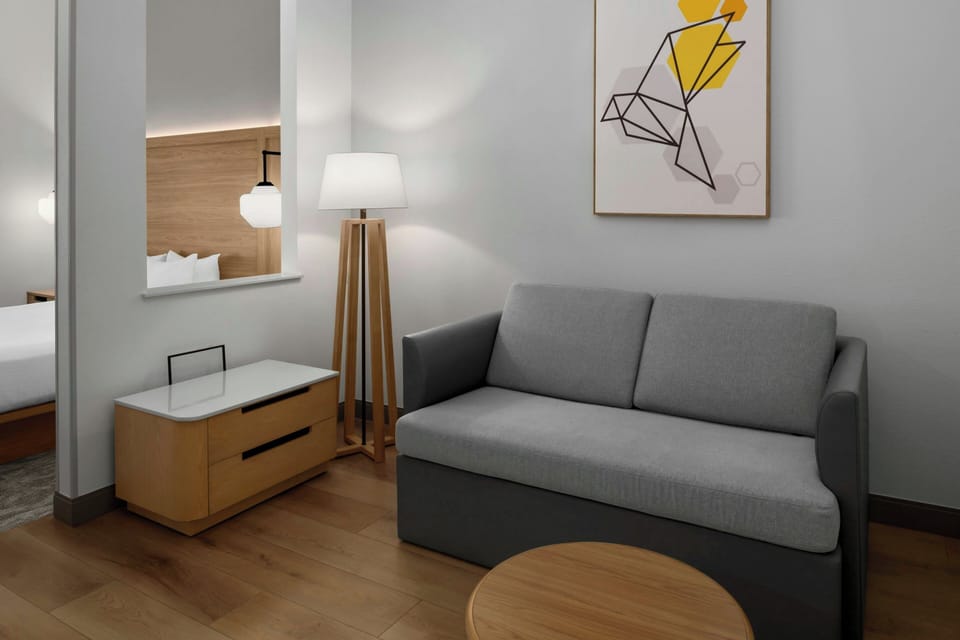 Executive Suite, 1 King Bed with Sofa bed | Desk, laptop workspace, blackout drapes, iron/ironing board