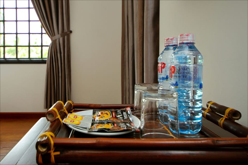 Minibar, desk, blackout drapes, free WiFi