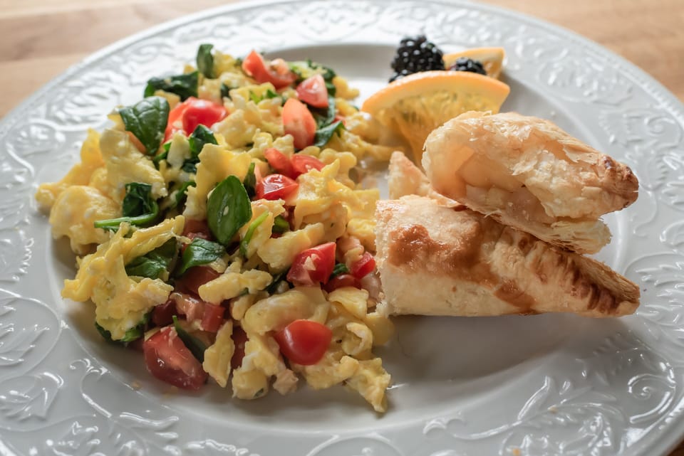 Free daily full breakfast