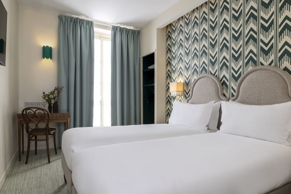 Classic Room, 2 Twin Beds | Egyptian cotton sheets, premium bedding, in-room safe