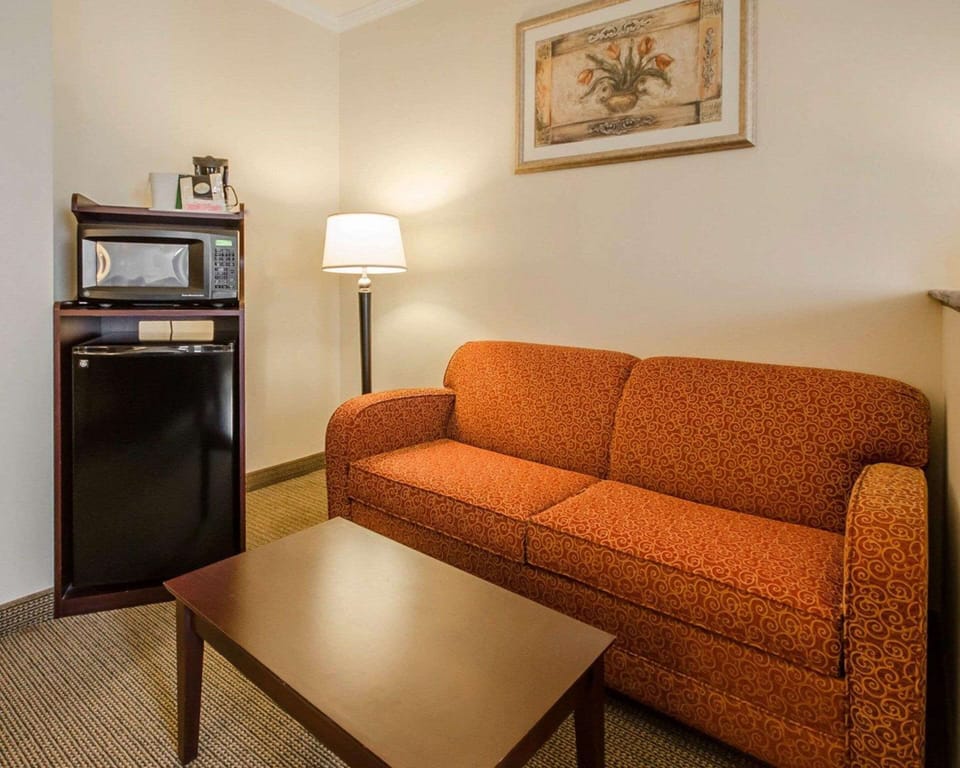 Suite, 1 King Bed with Sofa bed, Non Smoking | Premium bedding, desk, laptop workspace, iron/ironing board