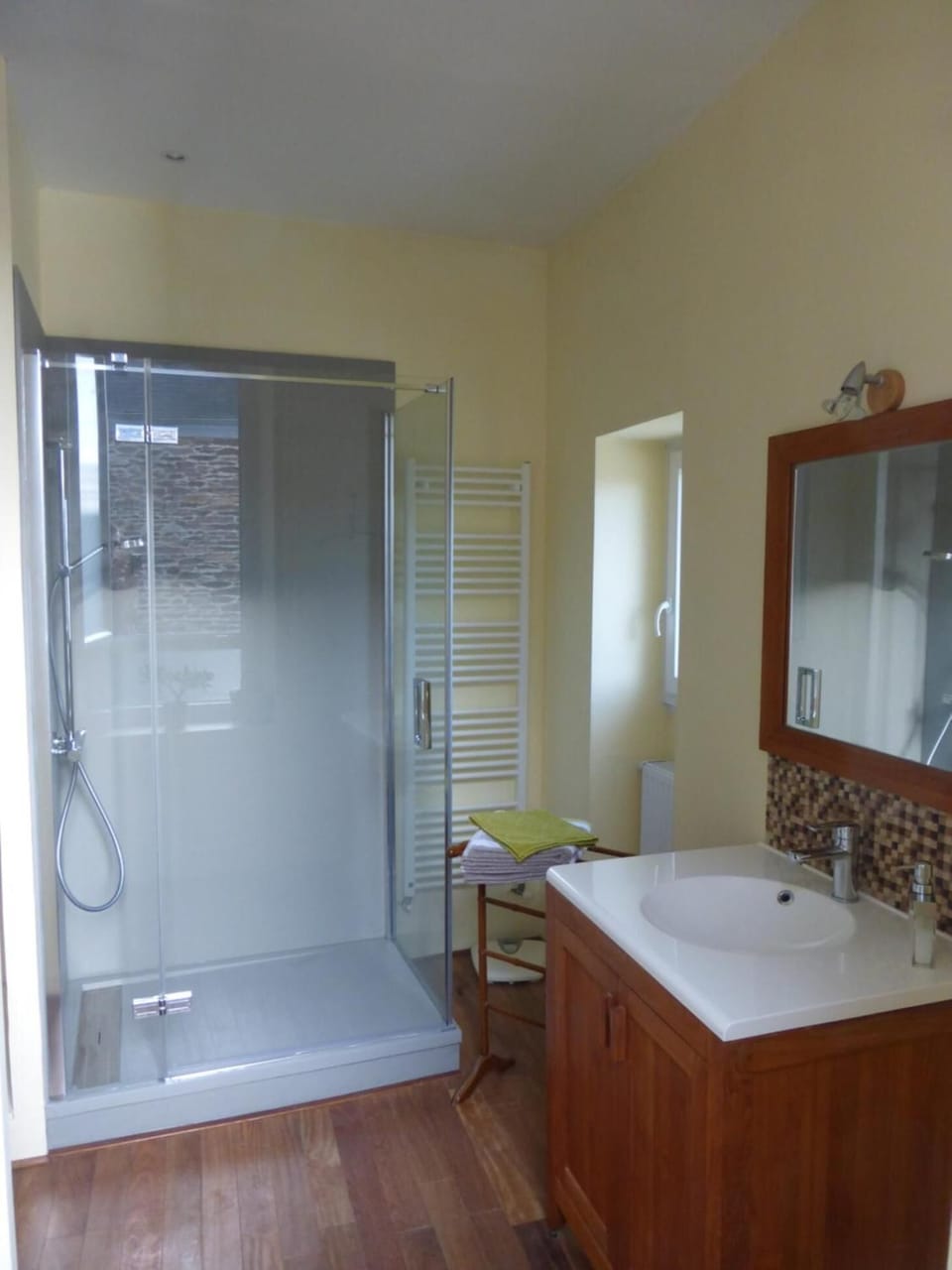 Free toiletries, hair dryer, towels, toilet paper
