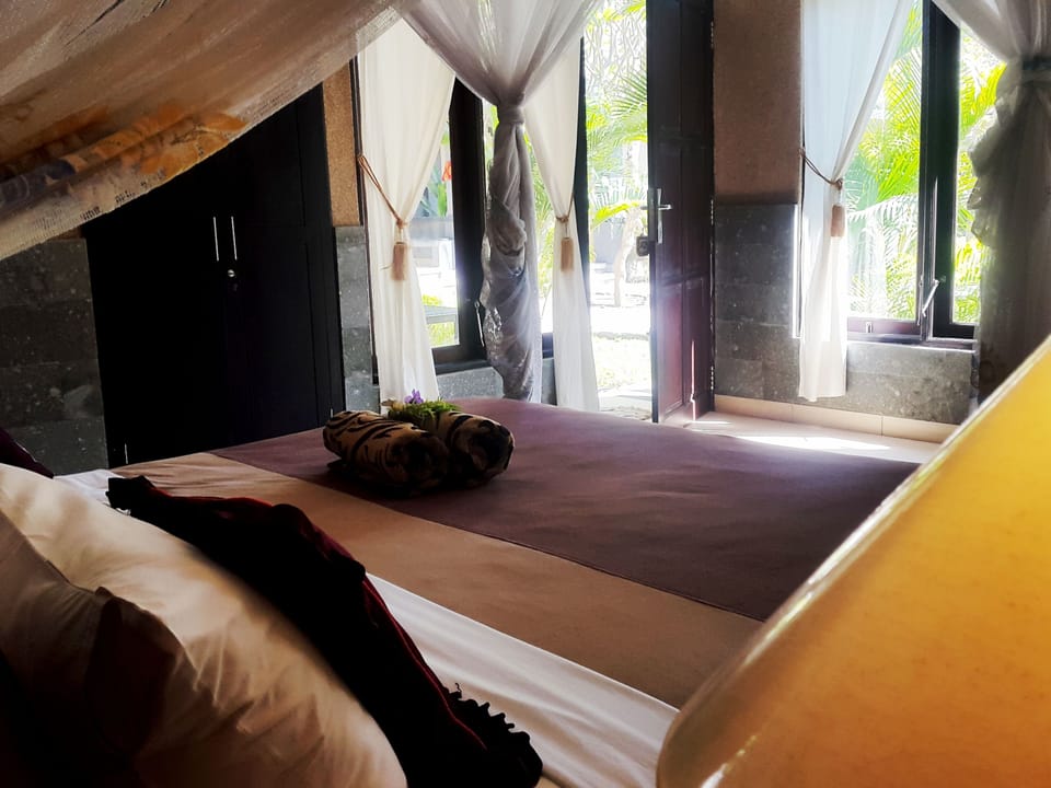 Deluxe Double or Twin Room, 1 Bedroom, Pool View, Poolside | View from room