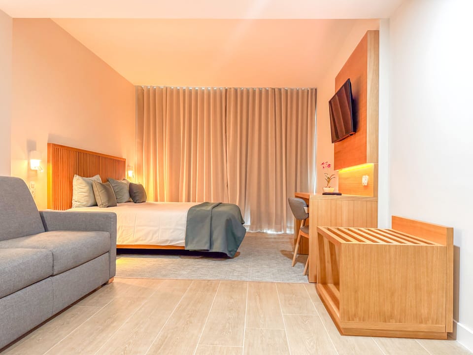 In-room safe, blackout drapes, soundproofing, iron/ironing board