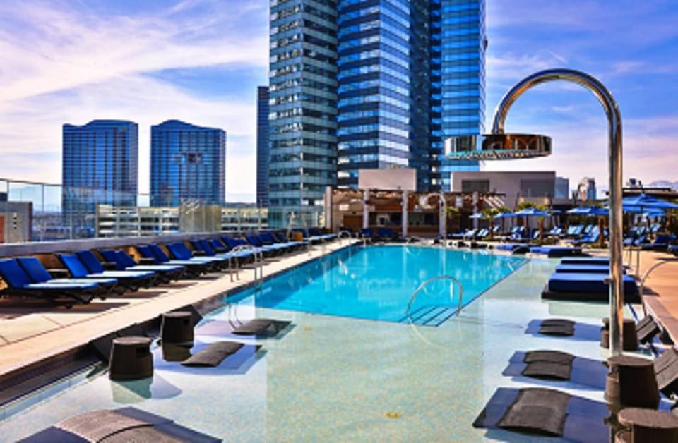 Rooftop pool