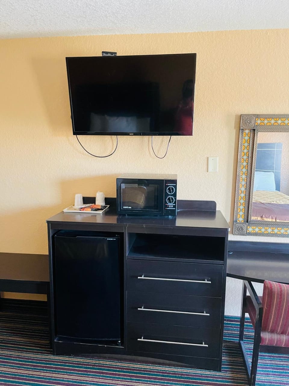 Desk, iron/ironing board, free WiFi