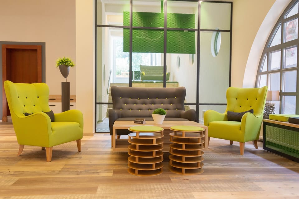Lobby sitting area