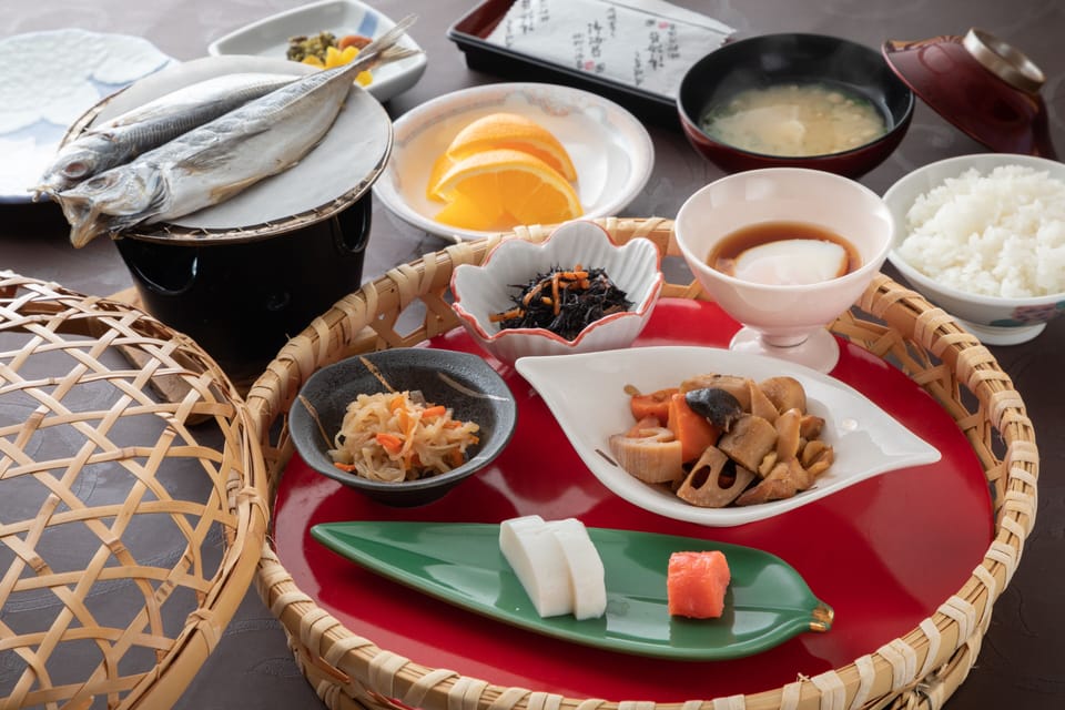 Daily Japanese breakfast for a fee