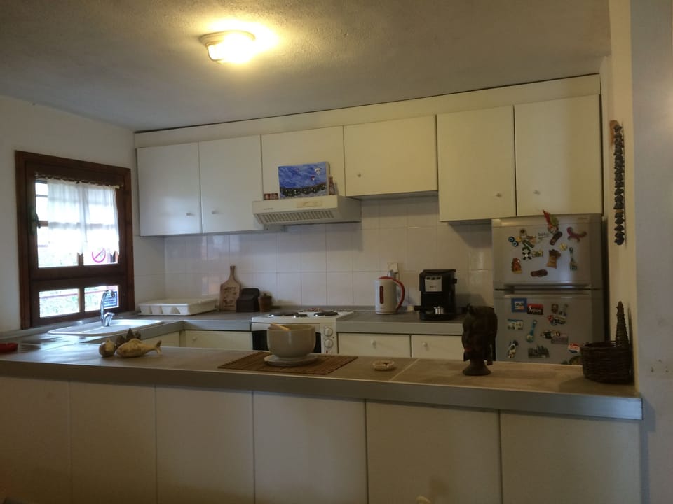 House, 1 Bedroom, Beachfront | Private kitchen | Fridge, oven, stovetop, espresso maker