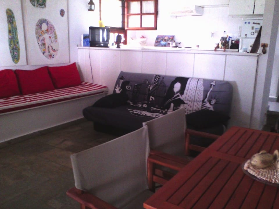 House, 1 Bedroom, Beachfront | Living area | TV