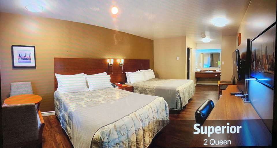Superior Room, 2 Queen Beds | Desk, soundproofing, iron/ironing board, WiFi (free)