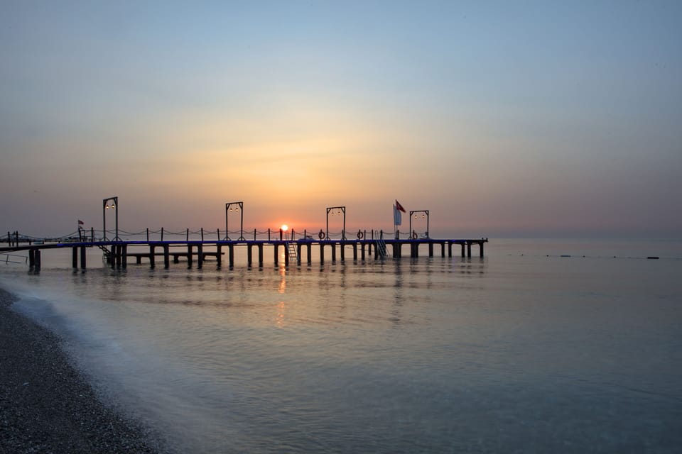 Private beach, sun loungers, beach umbrellas, beach towels