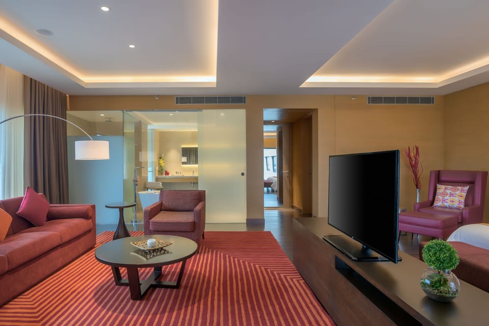 Presidential Suite | Living area | LED TV