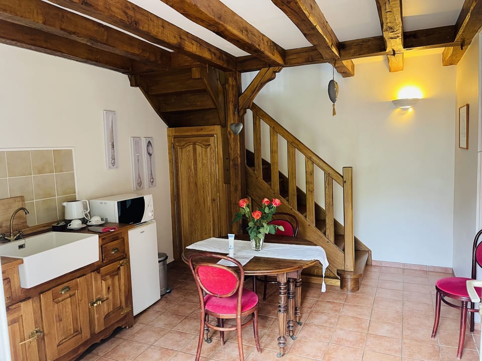 Studio, Ensuite, Garden View (Duplex) | Private kitchen