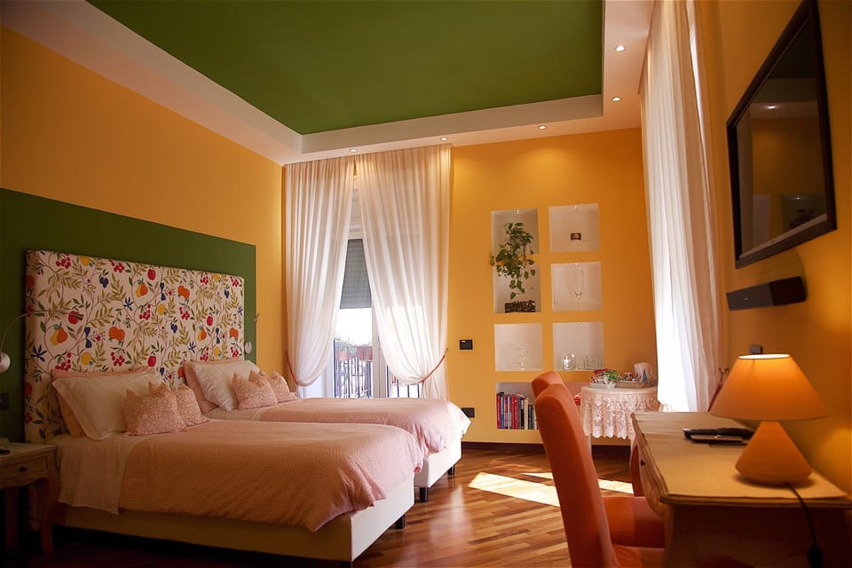 Exclusive Double Room, Terrace, Garden View | Premium bedding, down comforters, minibar, in-room safe