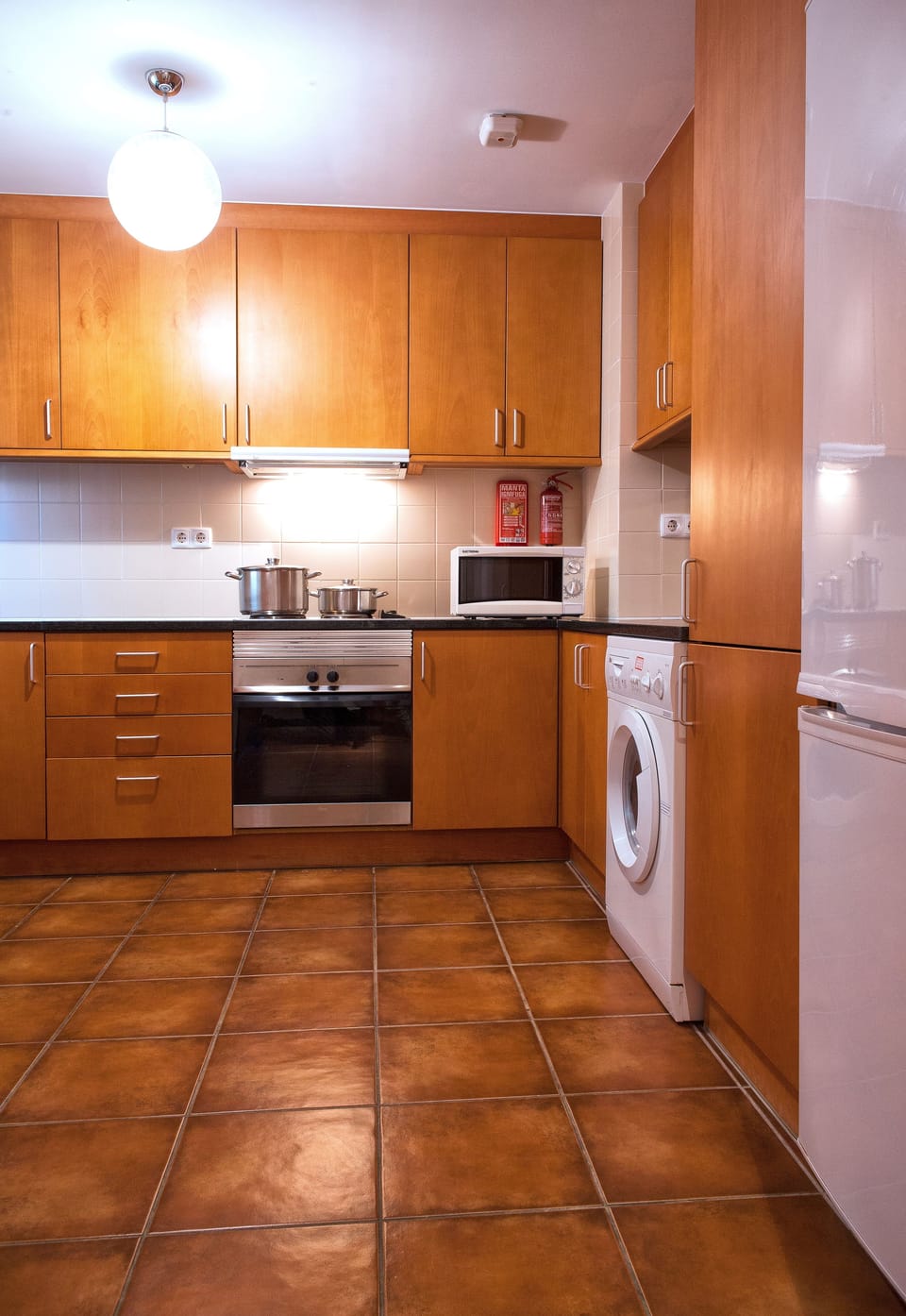 Apartment, 2 Bedrooms | Private kitchen | Full-size fridge, microwave, oven, stovetop