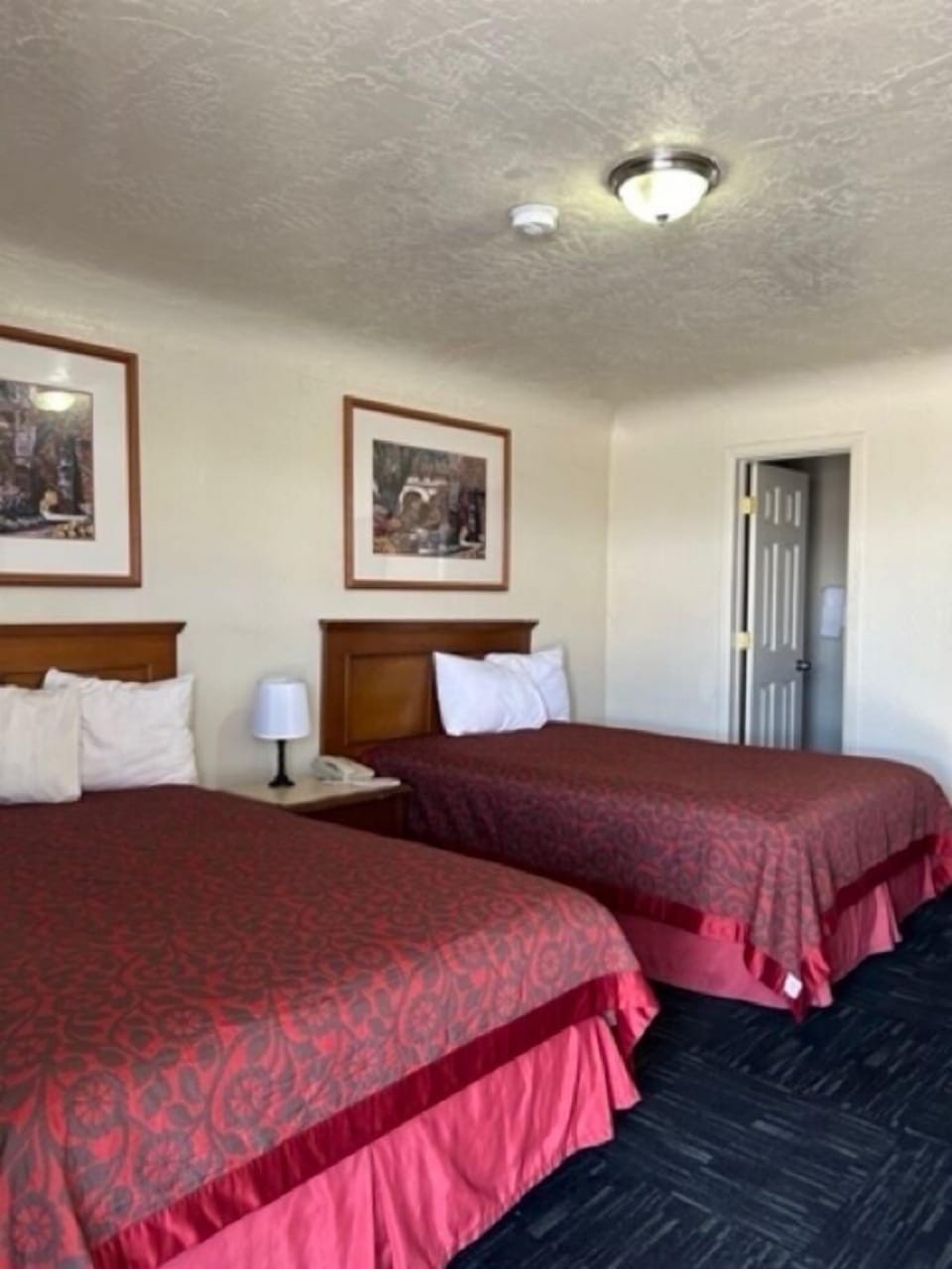 Room, 2 Double Beds, Non Smoking | Iron/ironing board (on request), rollaway beds (surcharge), WiFi (free)