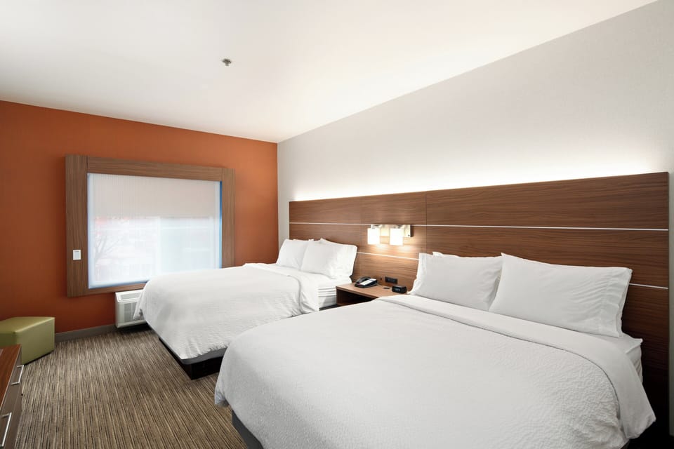 Suite, 2 Queen Beds, Accessible, Non Smoking (Communications) | Blackout drapes, iron/ironing board, free cribs/infant beds, free WiFi