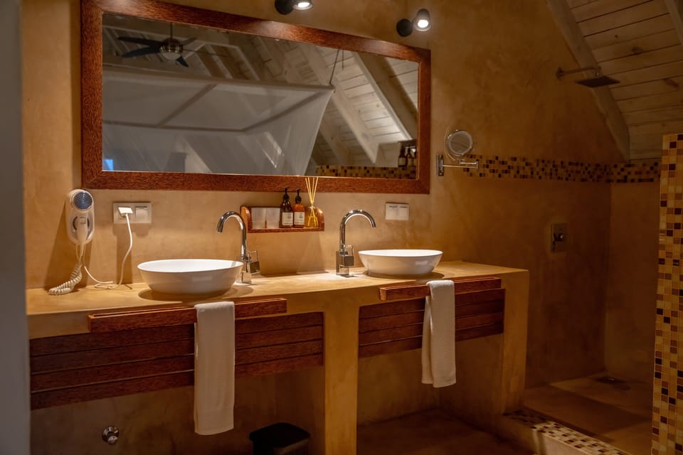 Luxury Villa, 2 Bedrooms | Bathroom | Free toiletries, hair dryer, towels, shampoo
