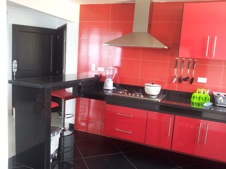 Apartment, 4 Bedrooms | Private kitchenette | Full-size fridge, microwave, stovetop, cookware/dishes/utensils