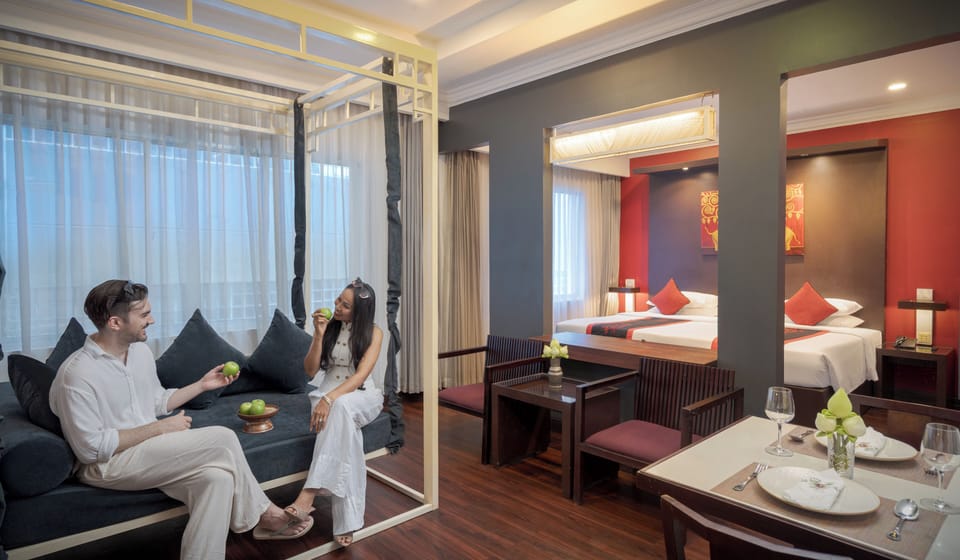 Memoire Suite | 1 bedroom, hypo-allergenic bedding, minibar, in-room safe