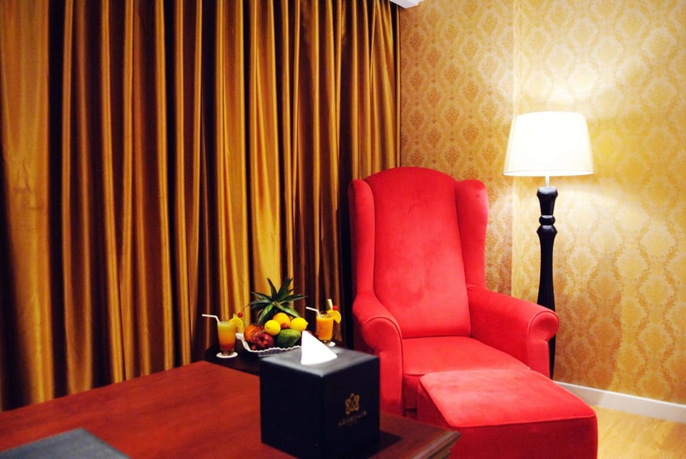Minibar, in-room safe, desk, WiFi (free)