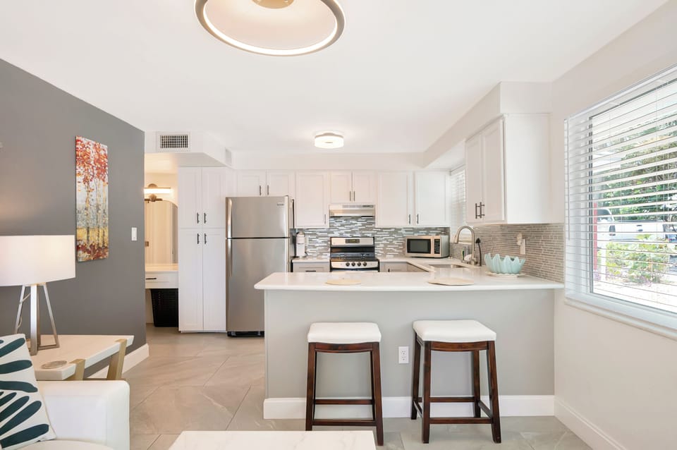 Beachside One Bedroom Suite | Premium bedding, pillowtop beds, individually decorated
