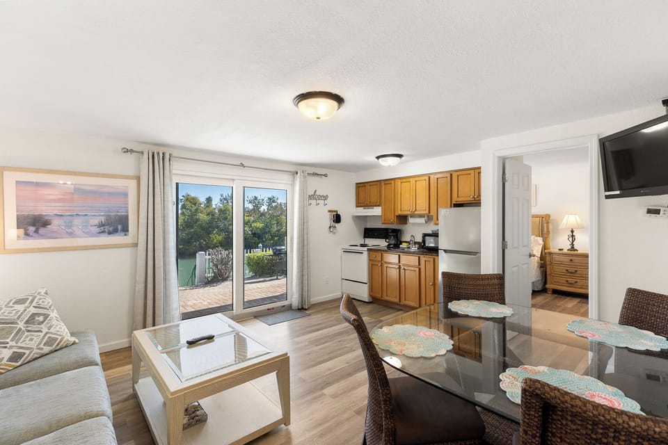Bayside One Bedroom Suite | Living area | TV, DVD player