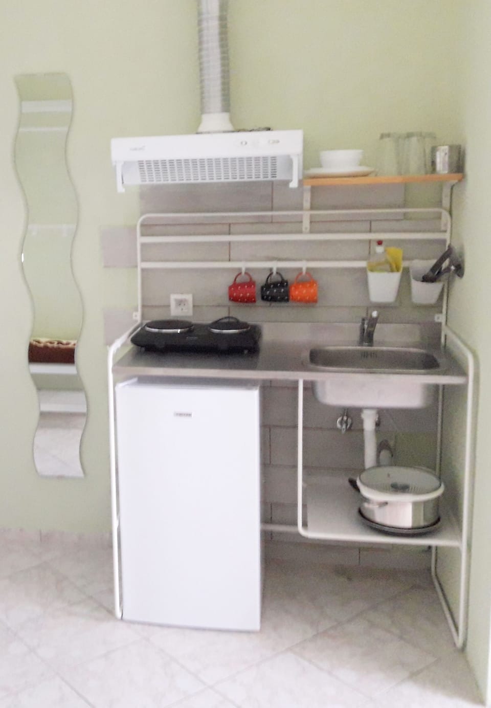 Standard Double Room, Hill View | Private kitchenette | Fridge, stovetop, electric kettle, cookware/dishes/utensils