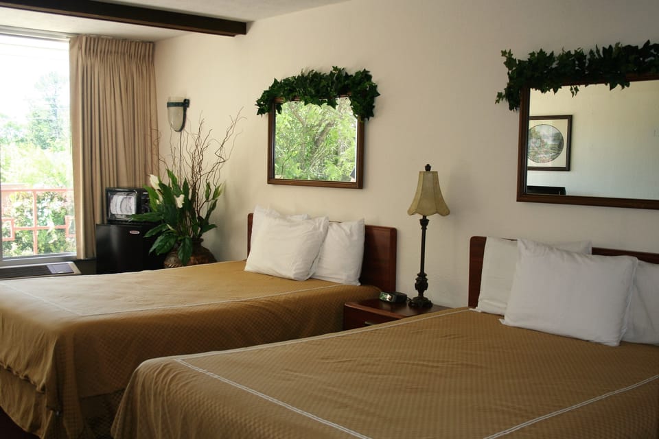 Classic Double Room, 2 Queen Beds, Refrigerator & Microwave | Premium bedding, desk, soundproofing, iron/ironing board